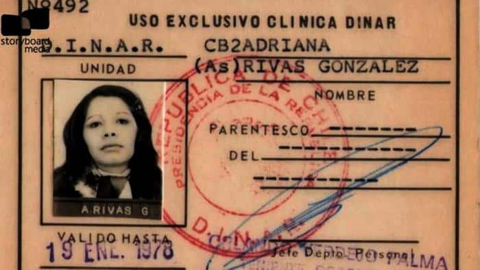 Ms Rivas was part of the feared National Intelligence Directorate (DINA).