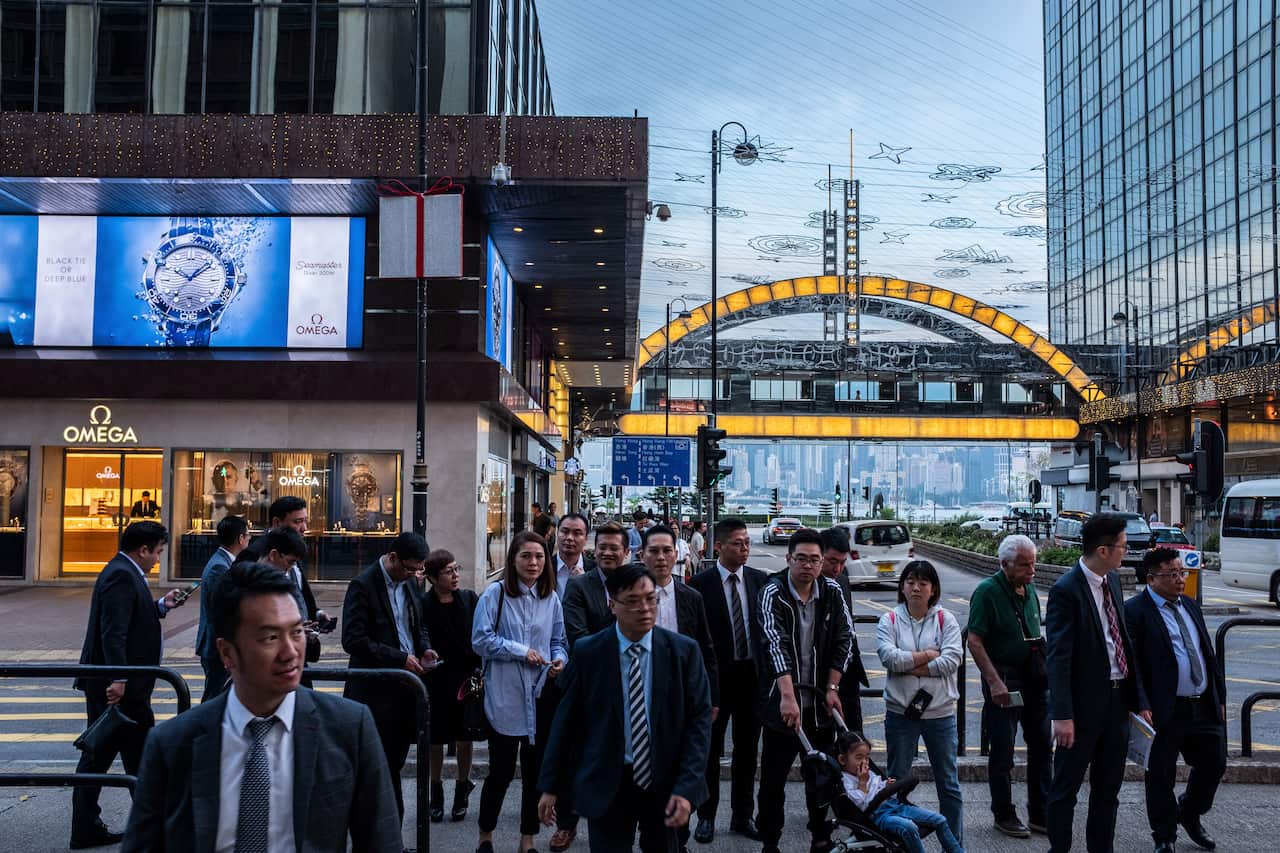 The Empire Centre in Hong Kong, where a falsely company calling itself R&C Capital claimed to have its offices.  (Lam Yik Fei/The New York Times)