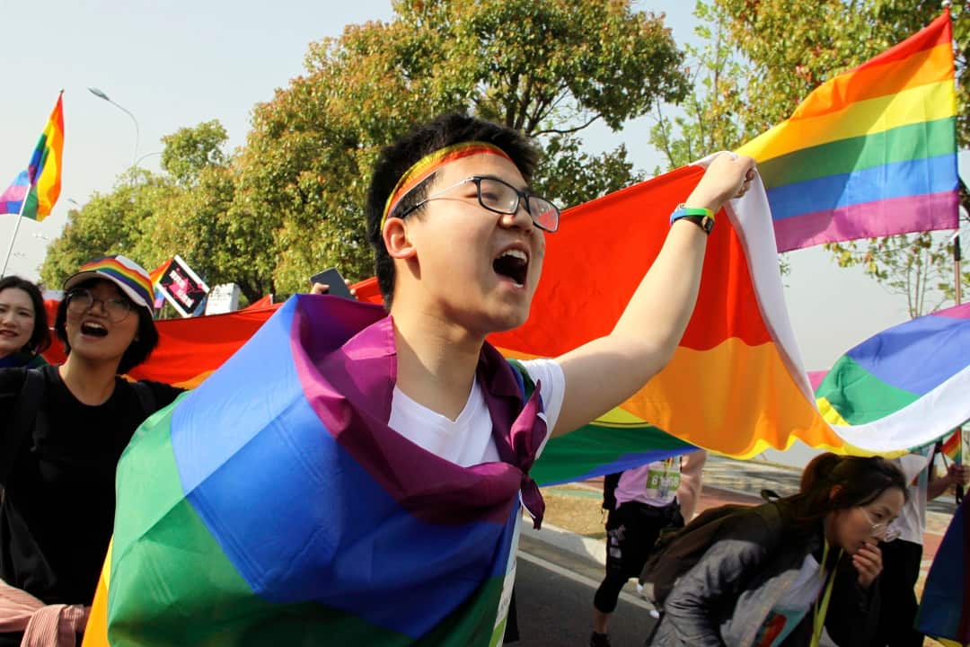 China legalised homosexuality 20 years ago, but activists are still fighting for many rights.