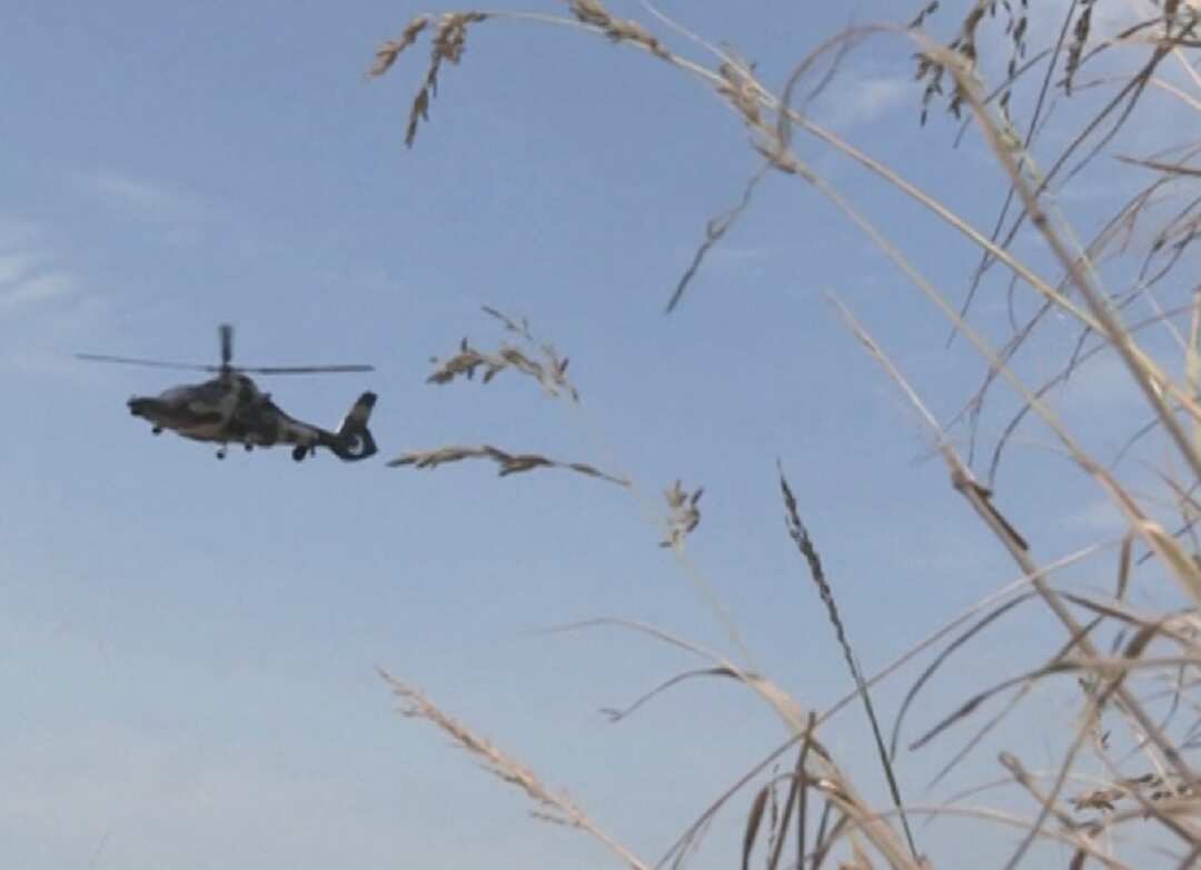 Part of the the People's Liberation Army exercise.