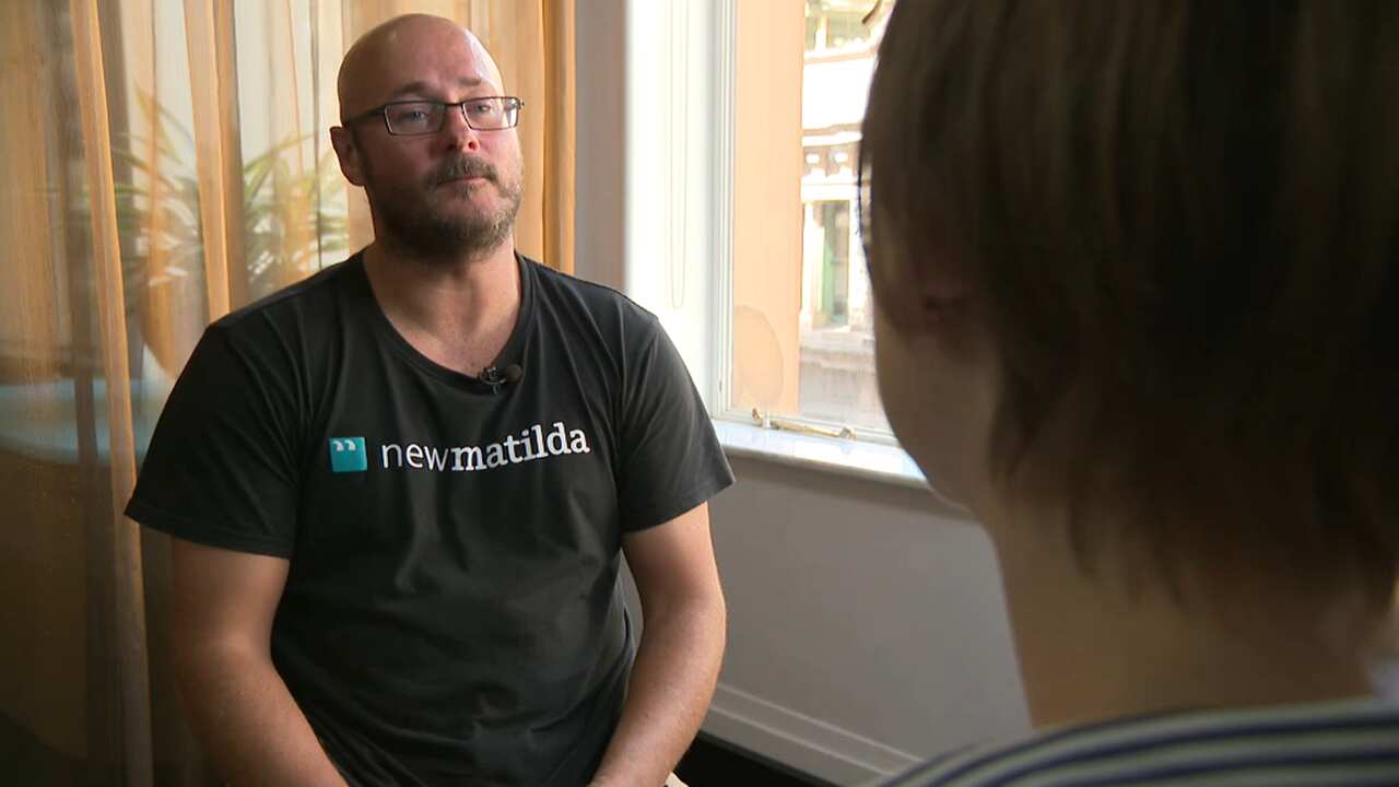 New Matilda Editor, Chris Graham.