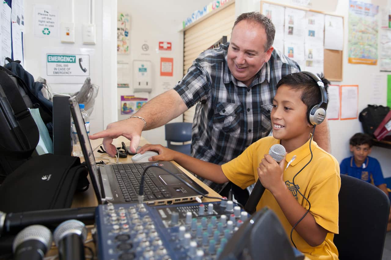 The RESPECT program is trying to build awareness about domestic violence and respectful relationships.