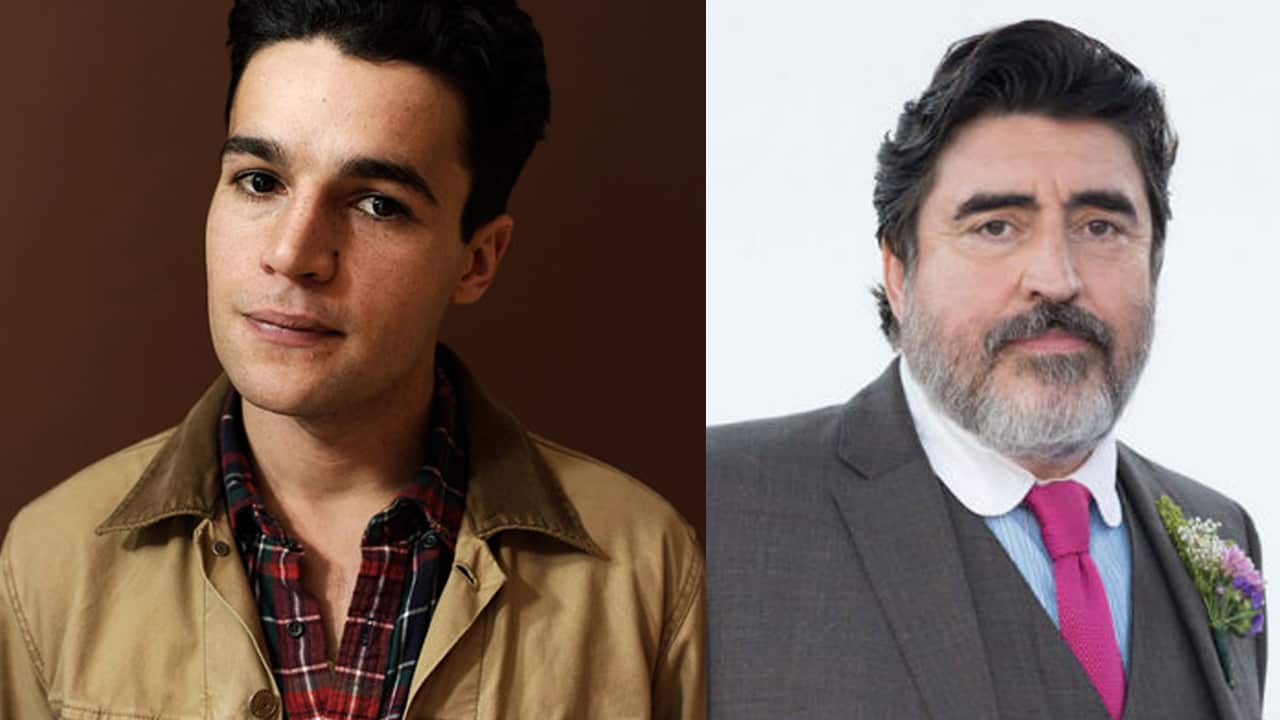 Christopher Abbott and Alfred Mollina