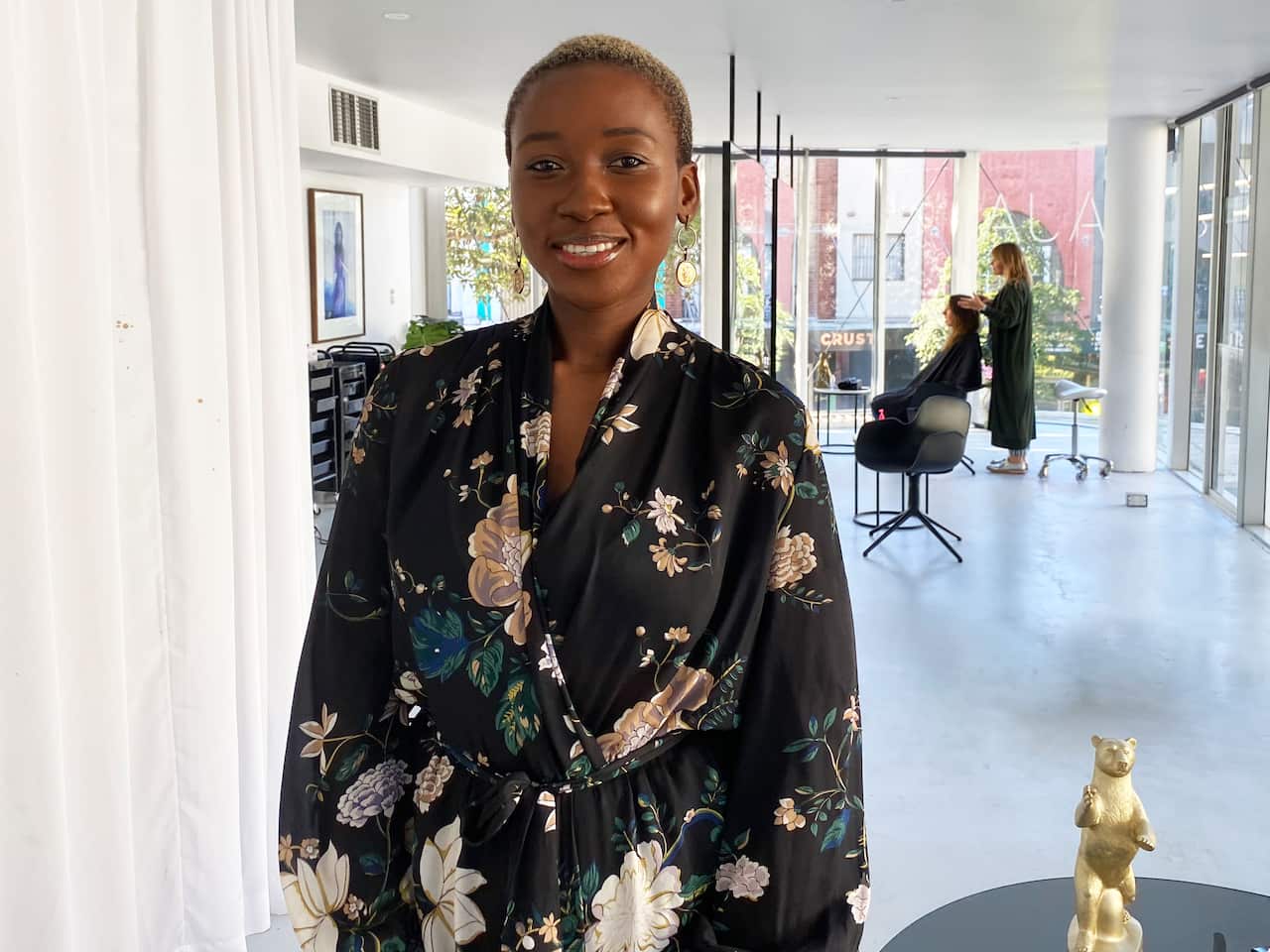 Sydney-based stylist and educator Chrissy Zemura wants to see more hairdressers trained in cutting and treating Afro hair. 