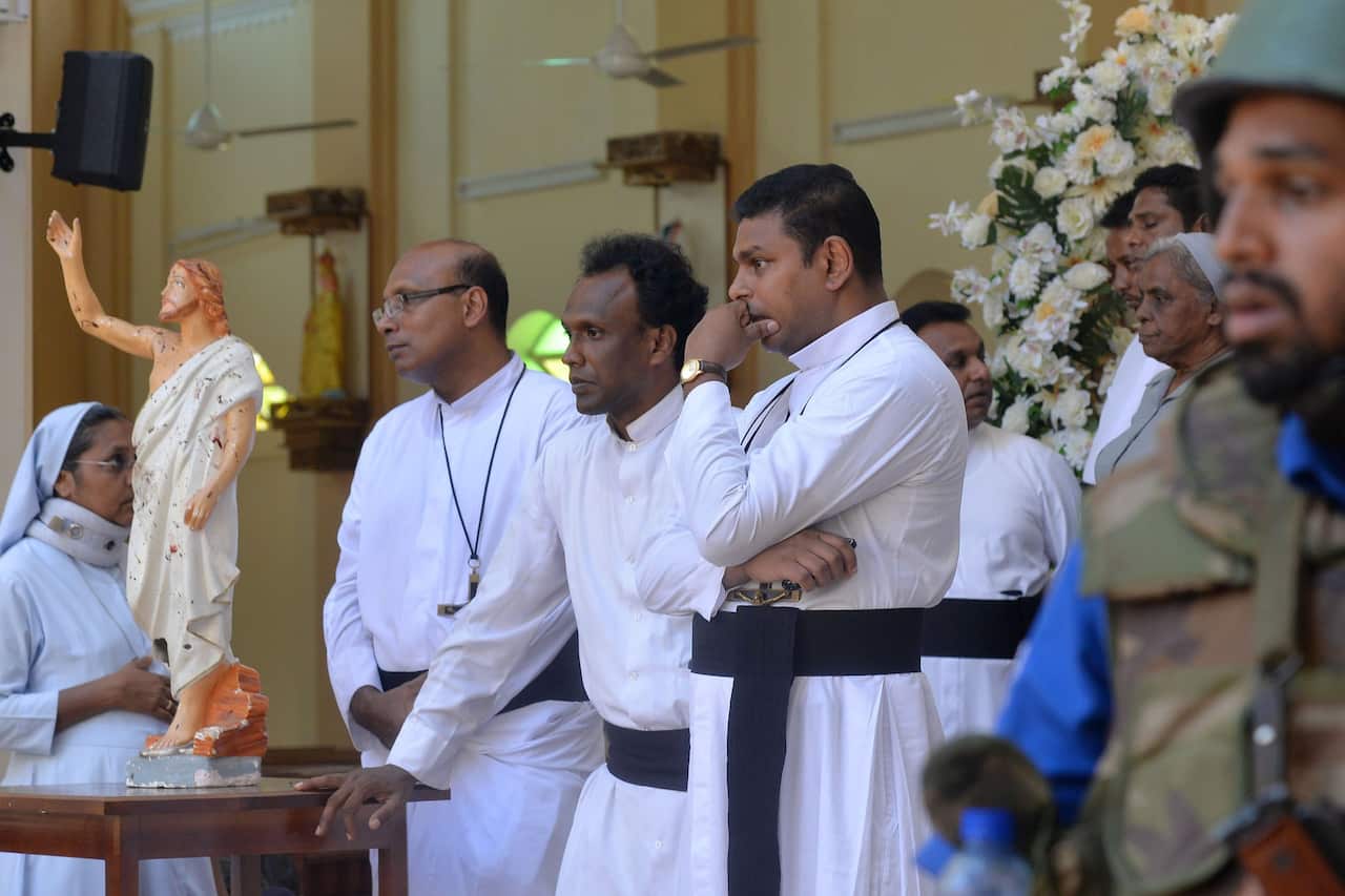 Catholic priests in Sri Lanka