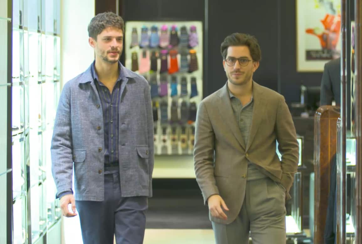 Christian Kimber is dedicated to producing elegantly functional clothing. 