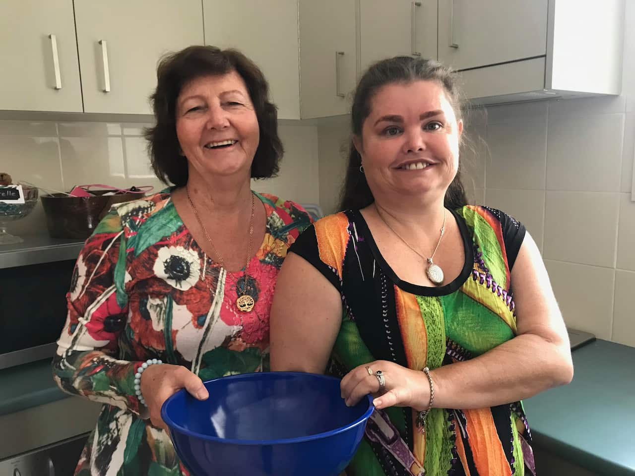 Christine Harrington and daughter Narrelle Harrington.