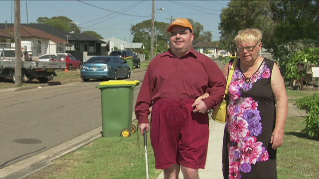 Joy McNee, right, with her son Christopher.