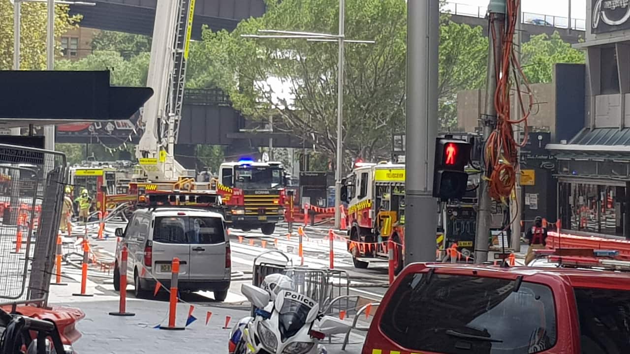 Circular Quay fire.