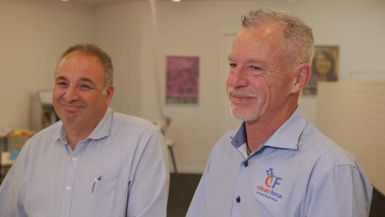 Jim Dinuccio (left) and Paul Fraser (right).