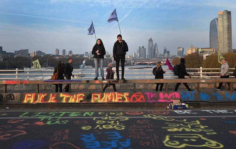  Protests across the world are taking place calling for governments to act on climate change. 