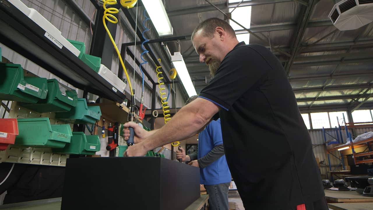 Each Krix sound system is made by hand.