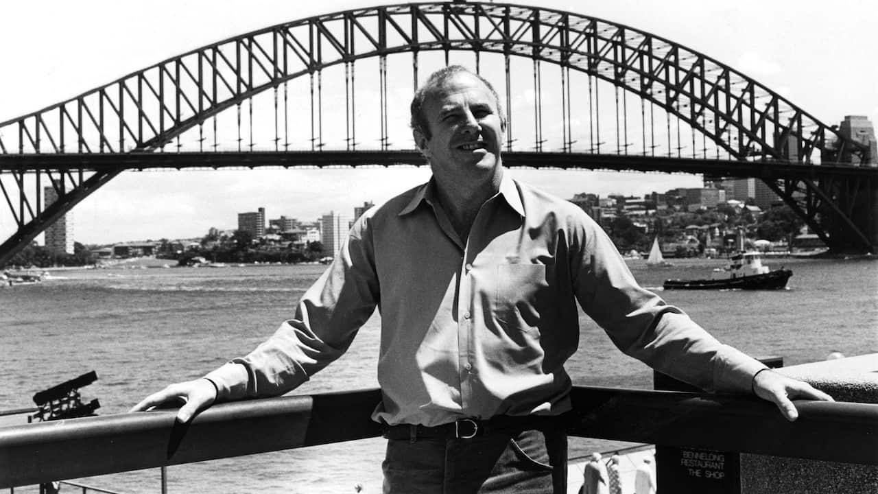 Clive James in Sydney.