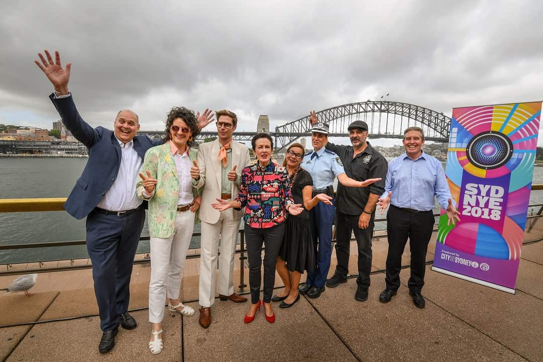 Lord Mayor of Sydney, Clover Moore at the Sydney NYE launch at the Opera House.