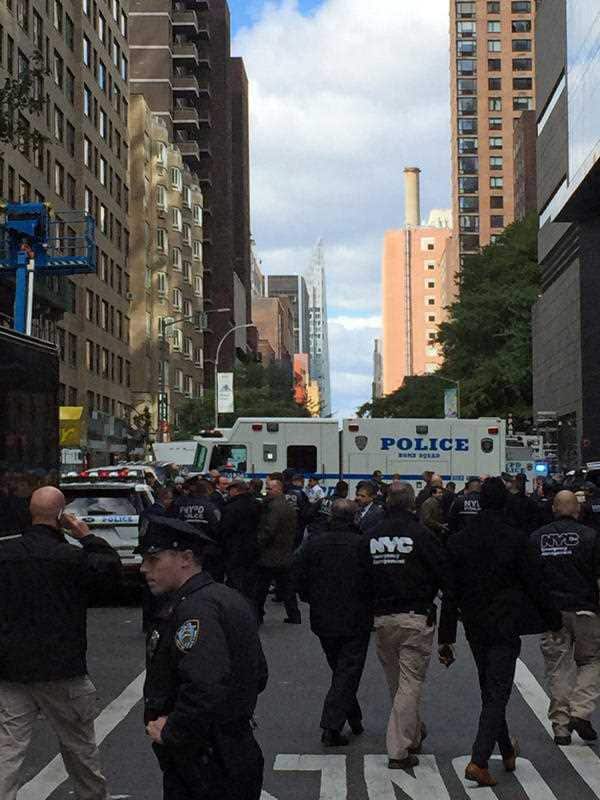 The CNN's New York office was evacuated after the discovery.