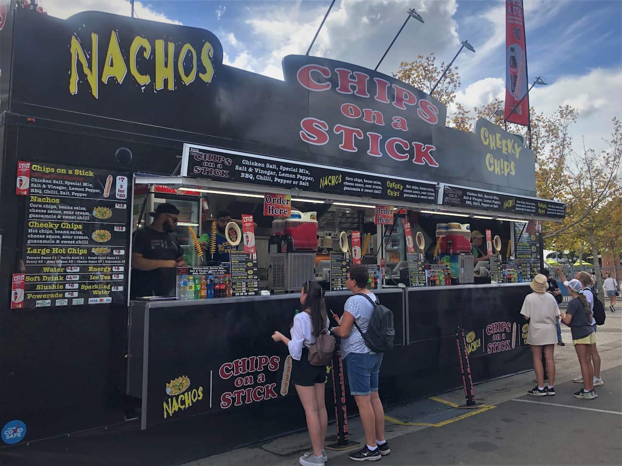 Deep's stall is a regular on the show circuit.