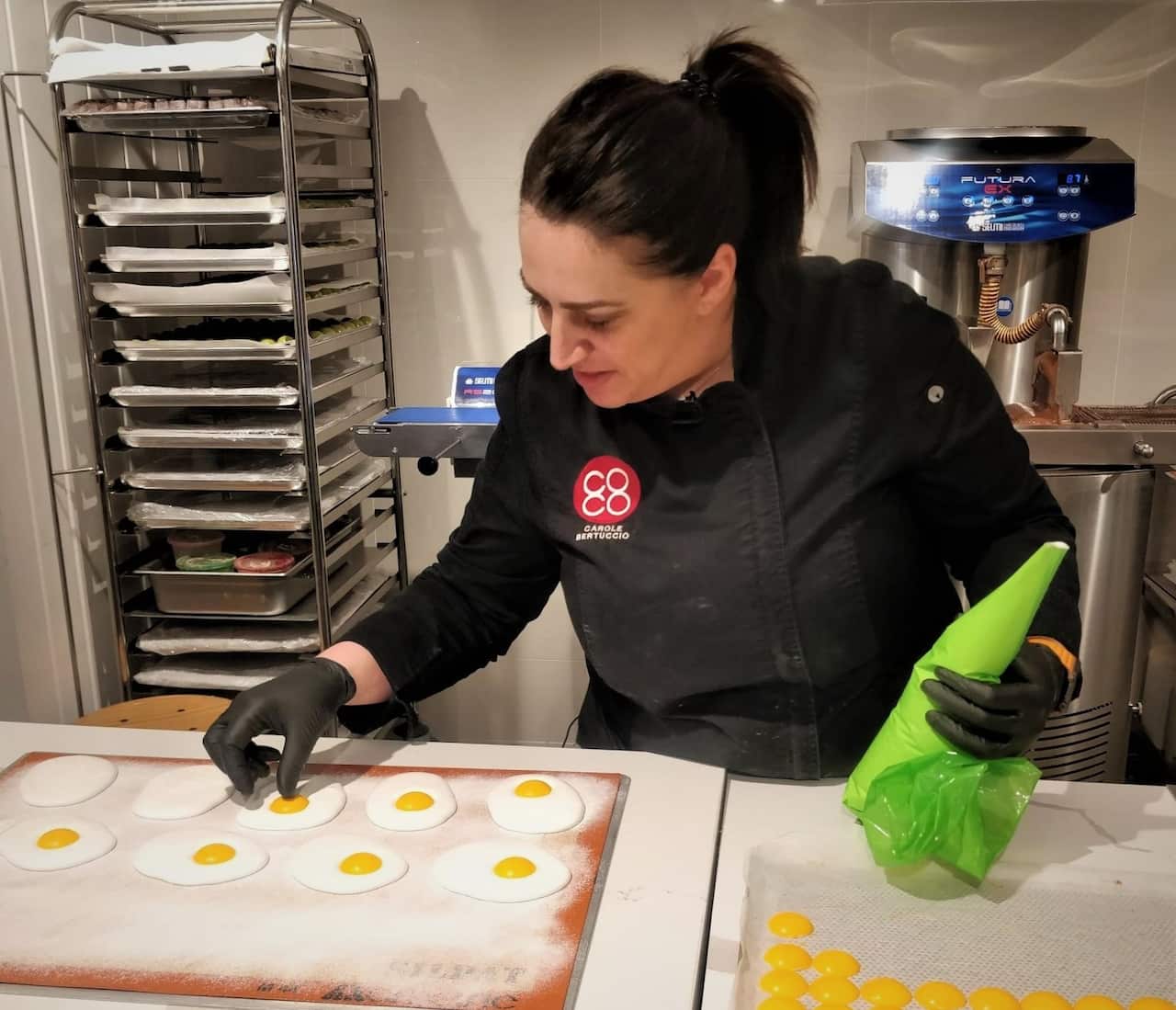 Carole Bertuccio remains hands on in the family business. 