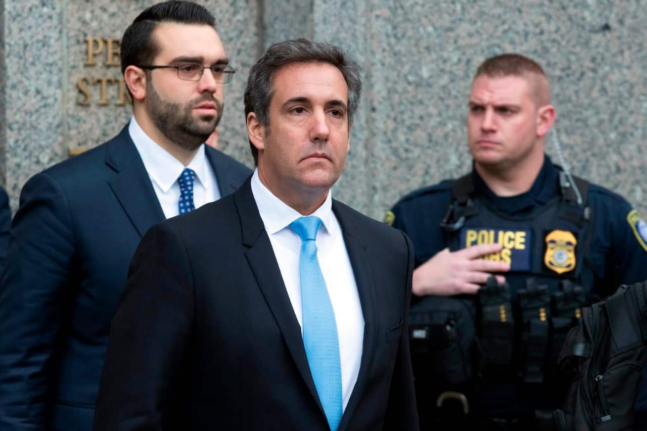 File image of Michael Cohen, President Donald Trump's personal attorney