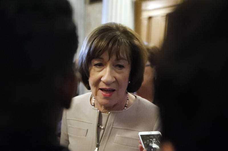 Senator Collins backed the embattled pick.