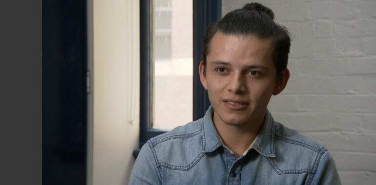 Colombian student Christian Orlando Avila Reyes.