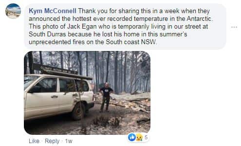 A comment on Madeleine Habib's public Facebook post. 