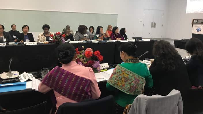 Attendees at the summit.