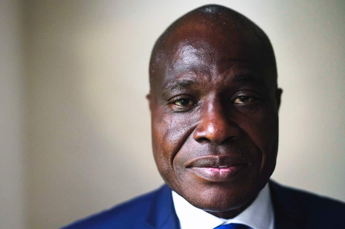 Congolese opposition presidential candidate Martin Fayulu (AAP)
