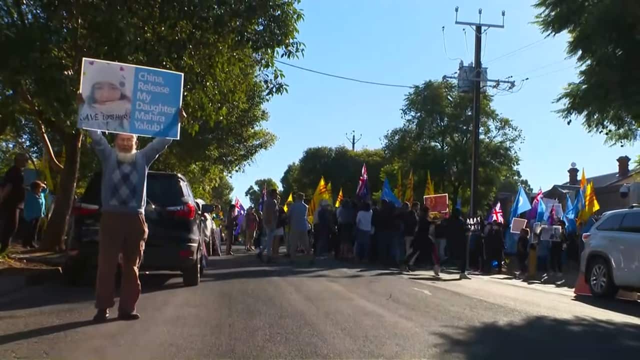 The official opening of China's new embassy in South Australia has not been welcomed by some members of the local community.