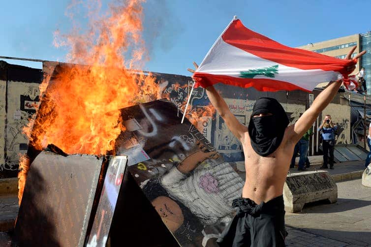 Protesters in Lebanon were initially angry over the crumbling economy and corruption, but have since called for an entirely new political system.