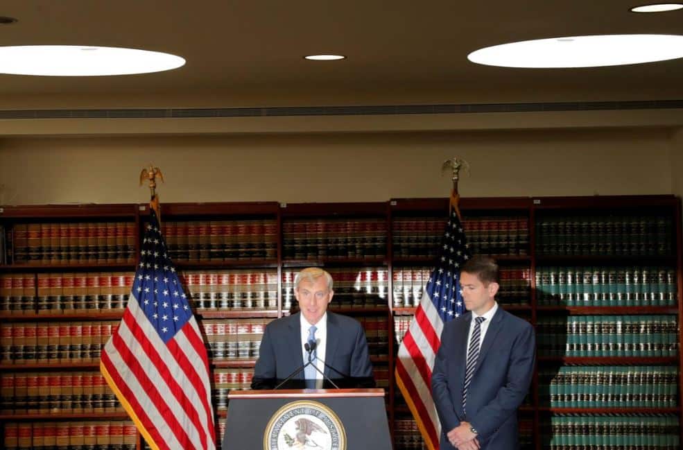 US Attorney Richard Donoghue.