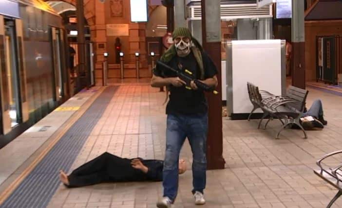 Police been ordered to apologise for dressing in headscarves during the drill.