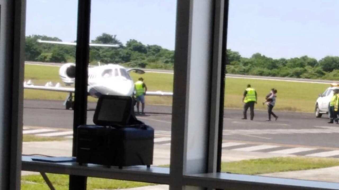 Tharnicaa was medically evacuated on Monday afternoon.