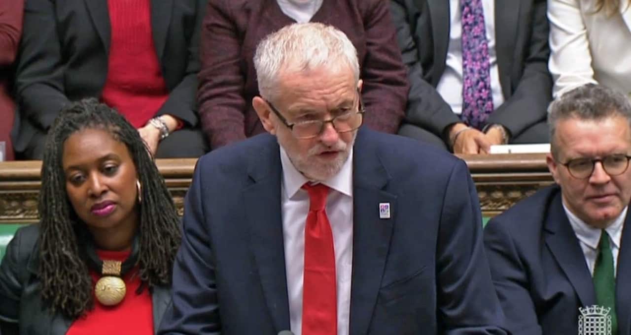Opposition Labour Party leader Jeremy Corbyn called Theresa May's plan to leave the EU a “botched deal”.