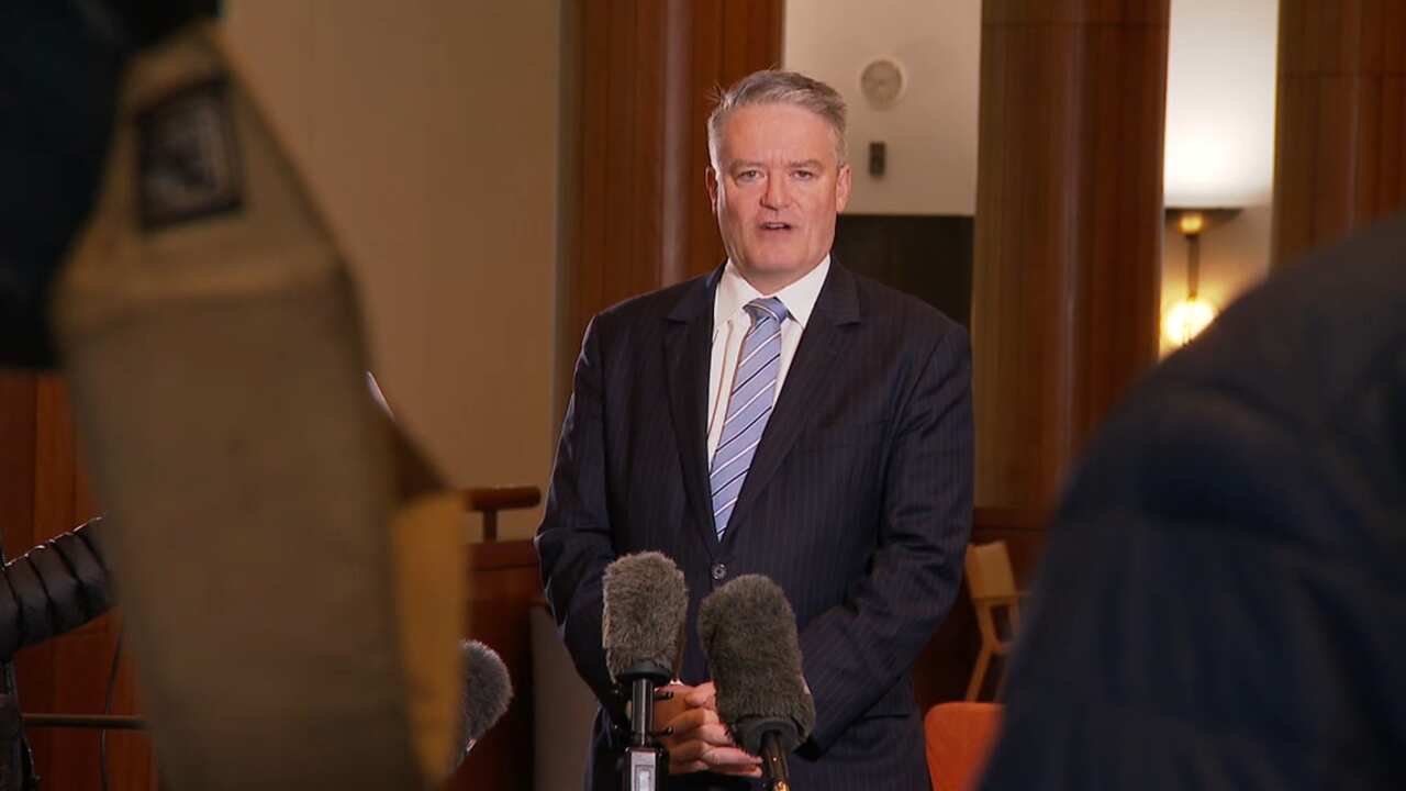 Finance Minister Mathias Cormann on Friday