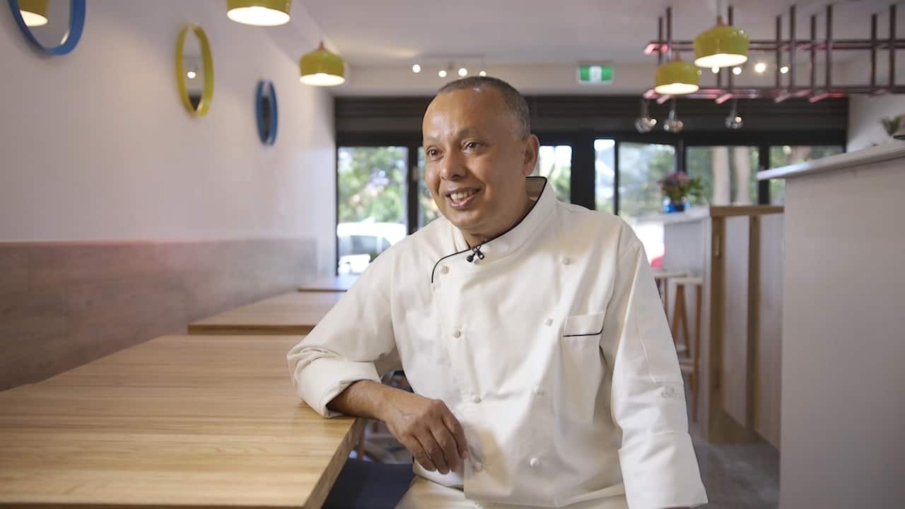 Coya's menu is inspired by Ash's Middle Eastern background.