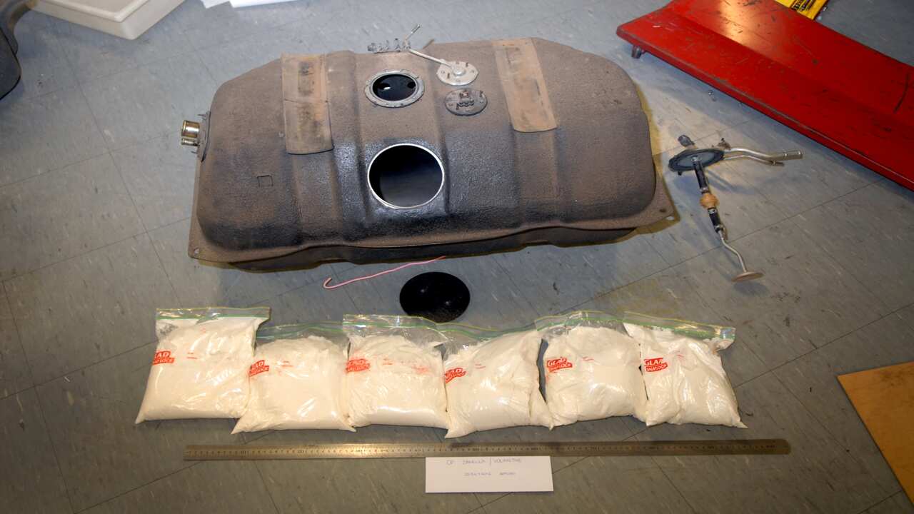 The AFP says the Sam Gor syndicate has "been connected with or directly involved in at least 13 cases" of drug trafficking since January 2015.