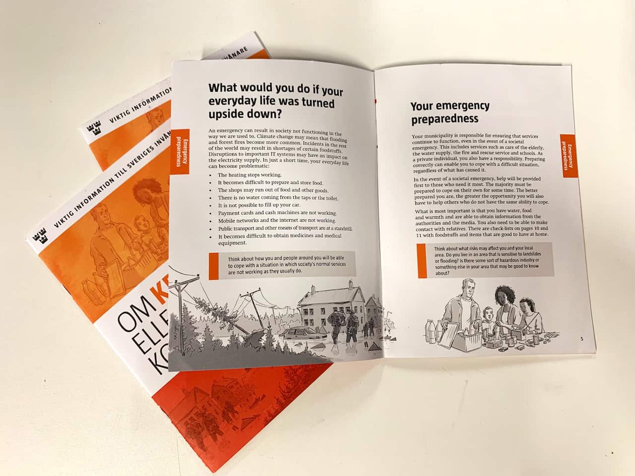 Instructions from If Crisis or War Comes