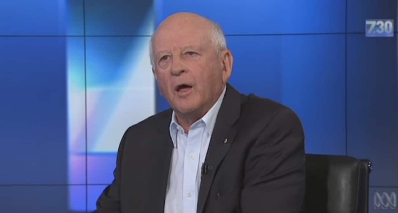 Former managing director of Woolworths Roger Corbett said he opposes same-sex marriage during an ABC interview.