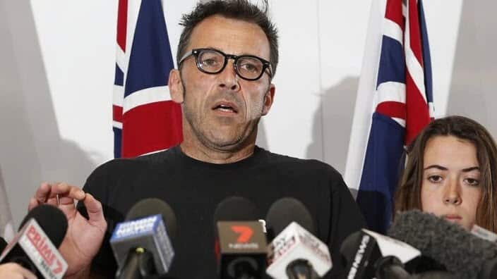 Laurent Hayez has pleaded to the public to help find his son Theo who went missing in Byron Bay.