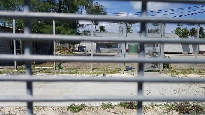 The Manus Island Detention Centre.