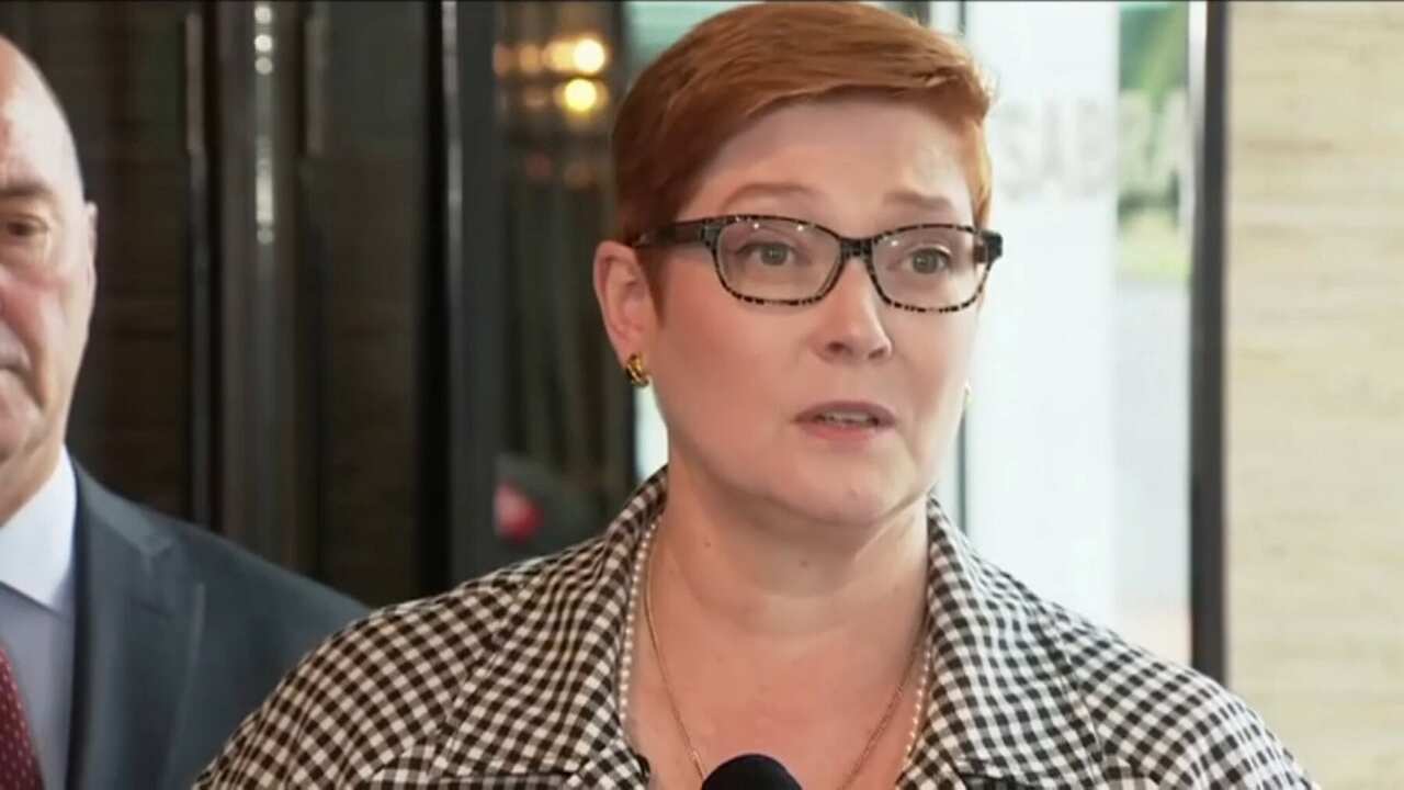Foreign Minister Marise Payne.