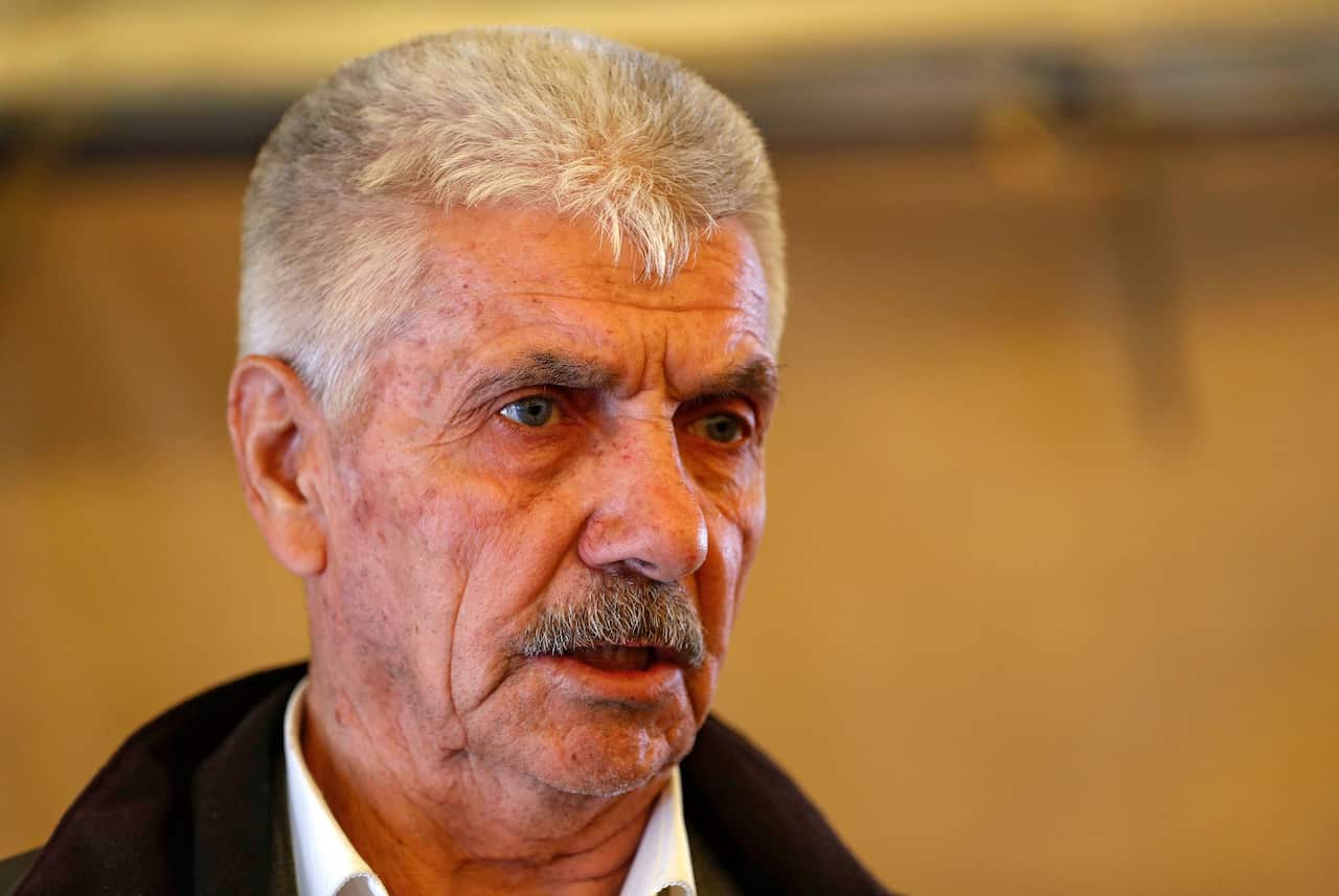 Iraqi Kurd Nuri Hama Ami is the father of migrant Maryam who died in a deadly migrant drowning accident in the English Channel. 