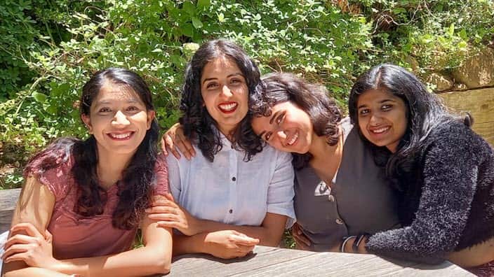 Daizy, second from left, at Soul House.