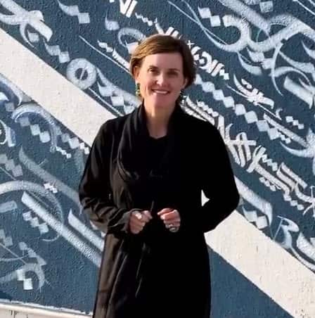 Dalene Wray in Saudi Arabia.