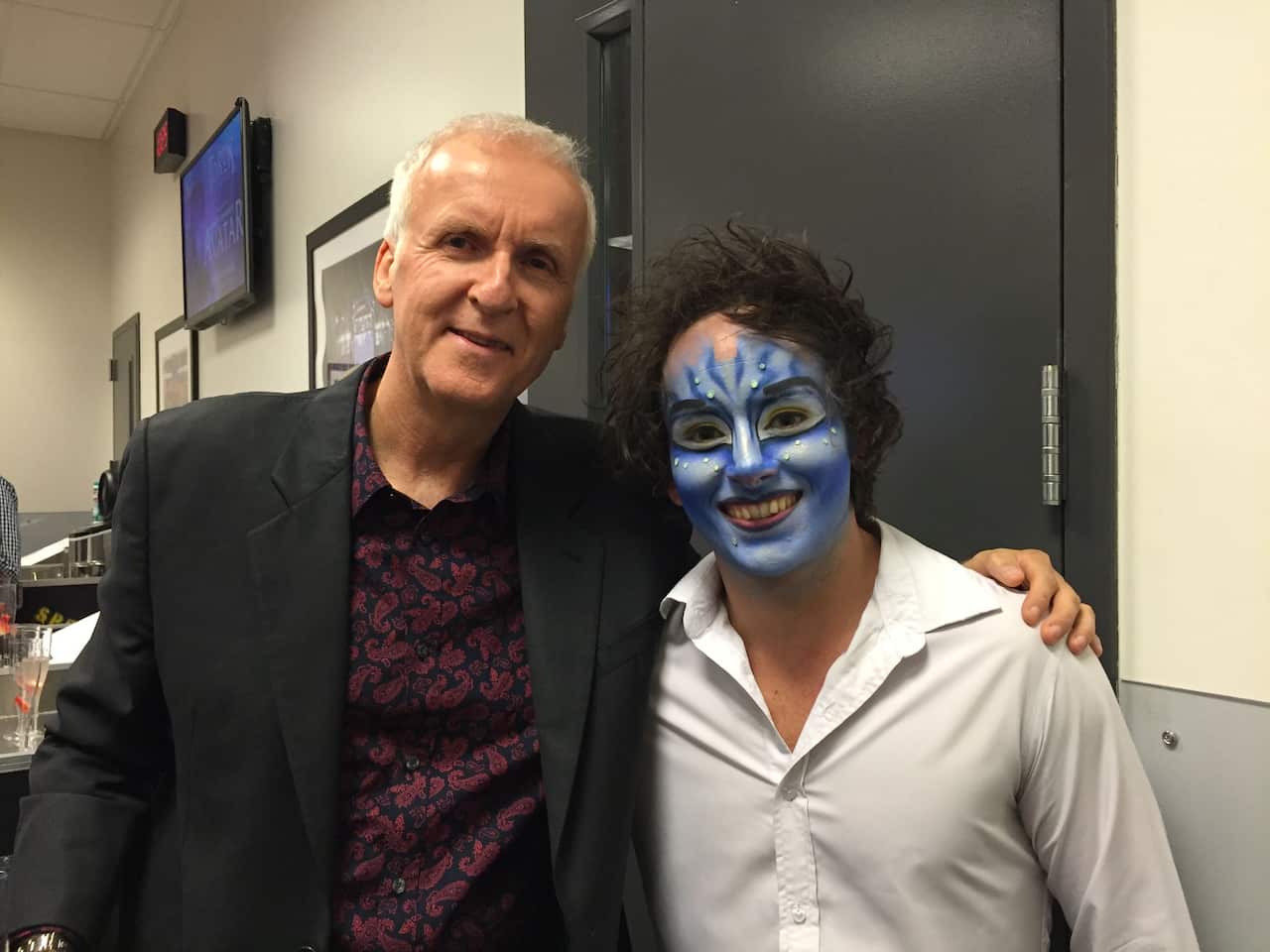 Daniel with James Cameron