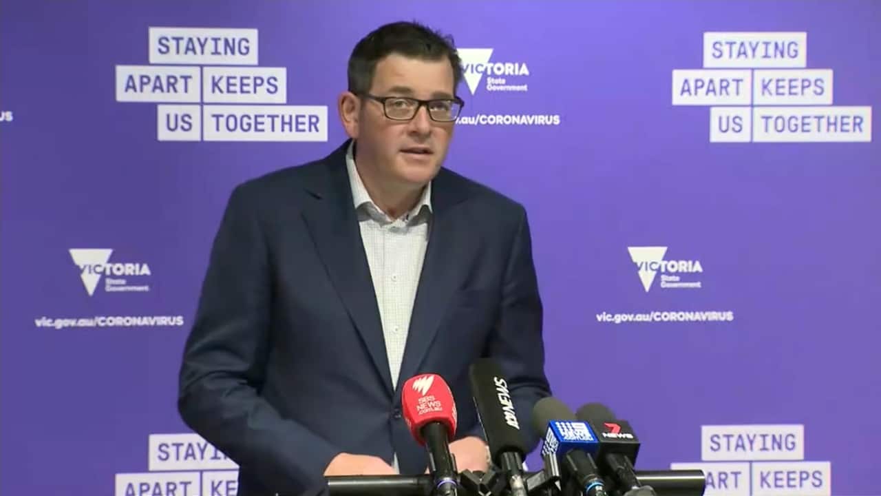 Victorian Premier Daniel Andrews.