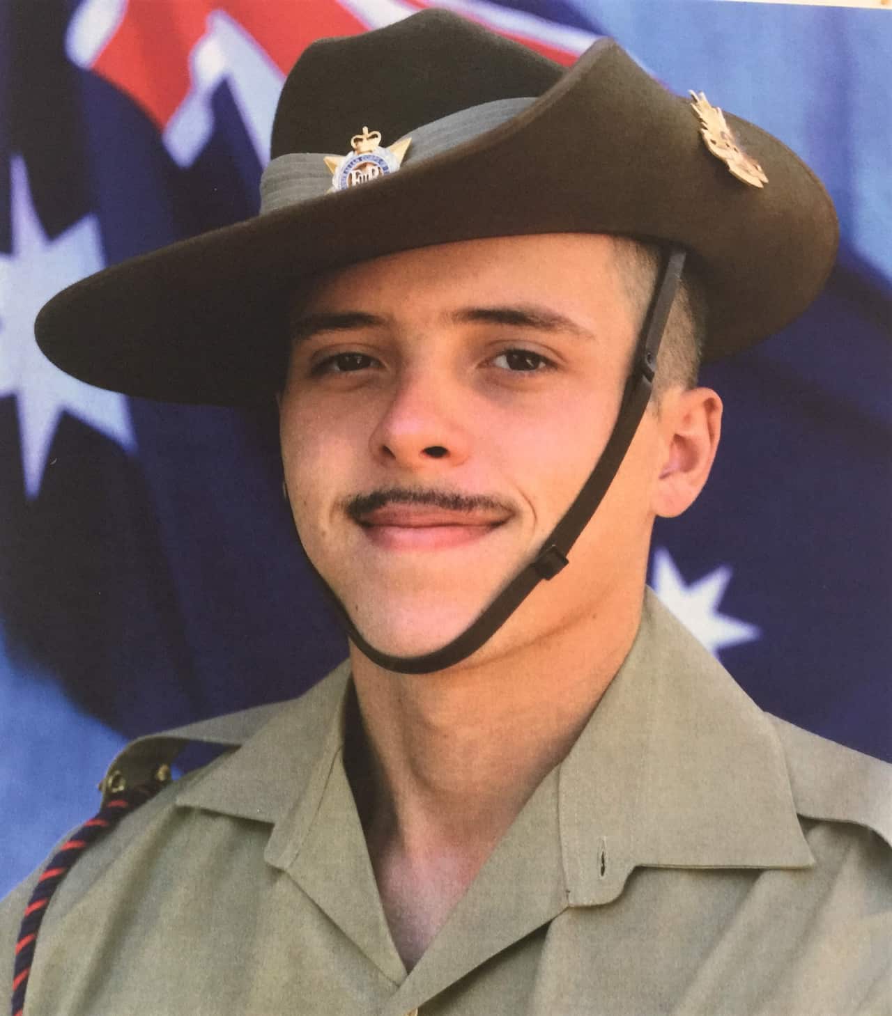 Private Daniel Garforth, 5th Battalion, Royal Army Regiment, stationed at Darwin aged 21.