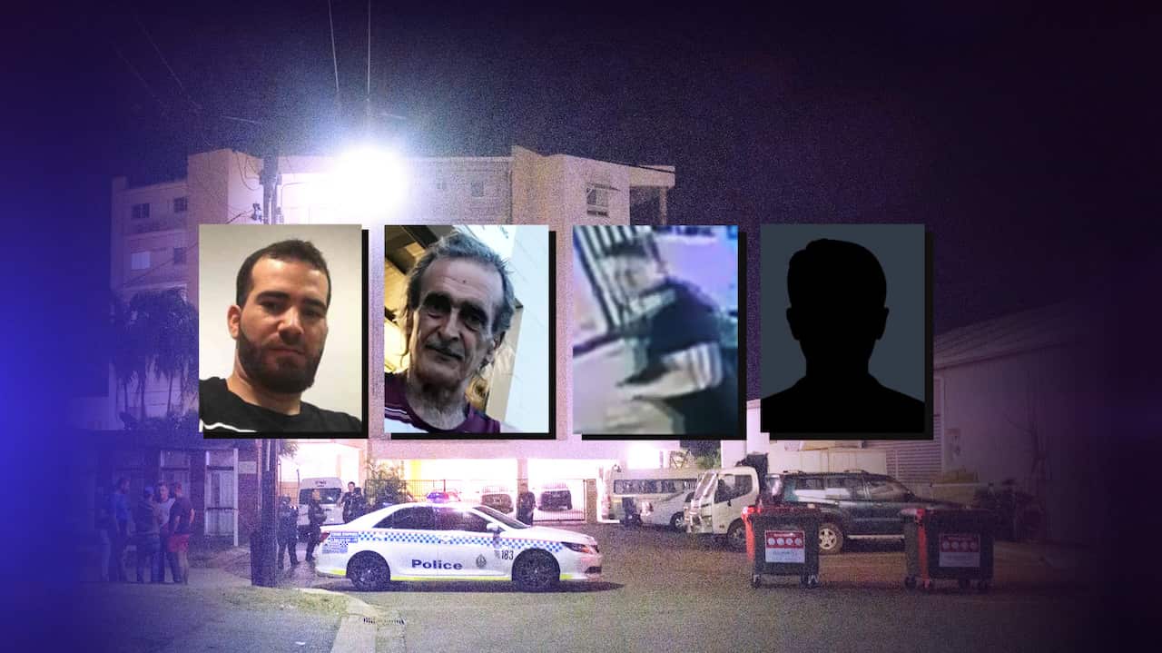 Hassan Baydoun, Michael Sisois, Rob Courtney and Nigel Hellings were all shot dead during the alleged mass shooting.