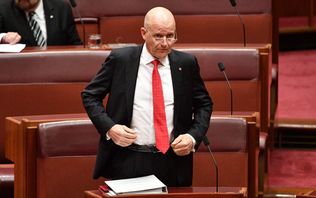Senator David Leyonhjelm