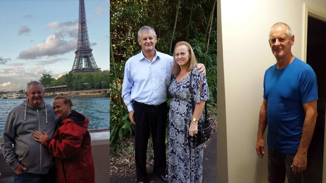 David's weight loss transformation